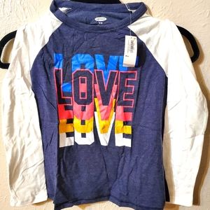 Old Navy Long Sleeve Graphic Tee